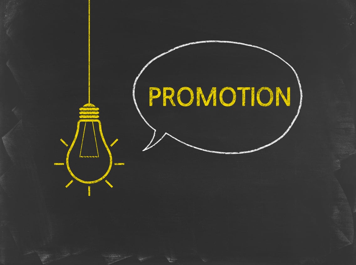 Promotion - Business Chalkboard Background